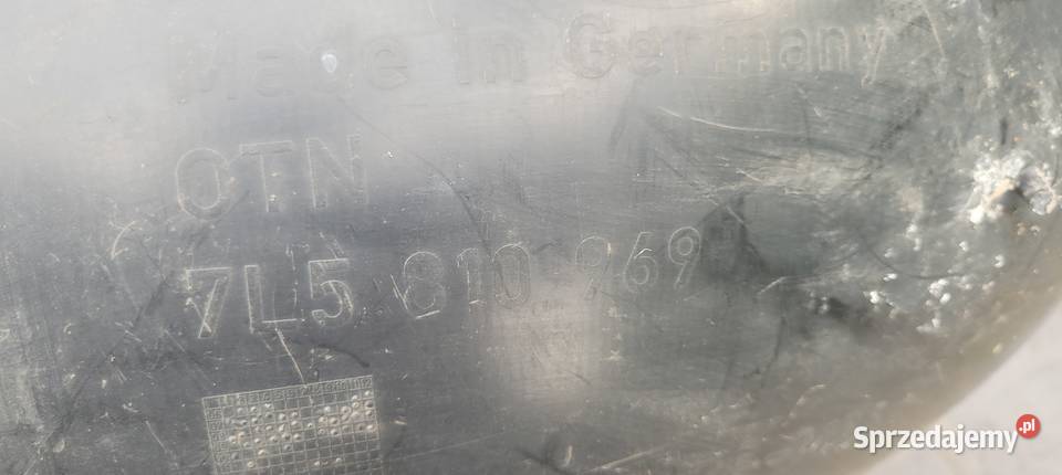 PORSCHE CAYENNE NADKOLE LEWY TYŁ Karoseria śląskie Ruda Śląska