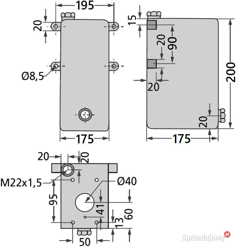 POMPA HYDRAULICZNA RĘCZNA JEDNOSTRONNAZBIORNIK Solec Kujawski sprzedam
