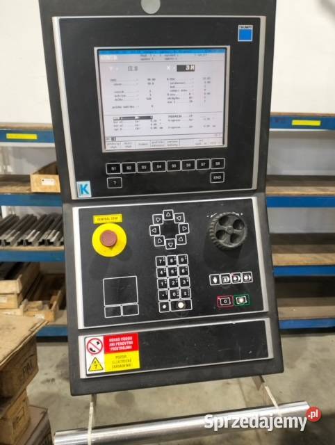 CNC prasa krawedziowy TRUMPF V 85S z 2003 roku Chochołów