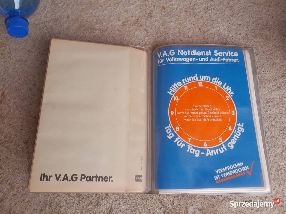 Volkzwagen 2 instrukcja książka gwarancyjna Łomża
