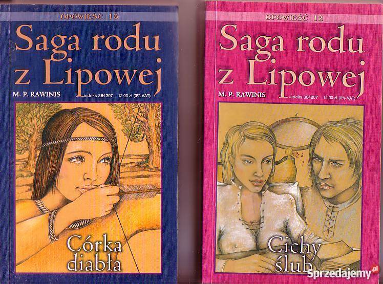 9998 SAGA RODU Z LIPOWEJ MP RAWIINIS 3 TOMY Czyrna