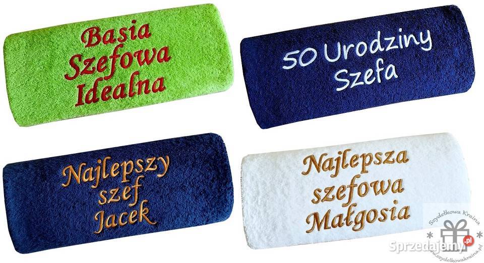 Prezent Księgowej Księgowego ręcznik z napisem Wyposażenie wnętrz Toruń