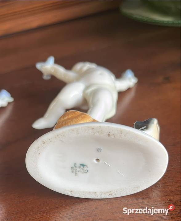 Wiosna Figurki Pory Roku Ilmenau Porzellanfabrik Porcelana i szkło pomorskie Gdańsk