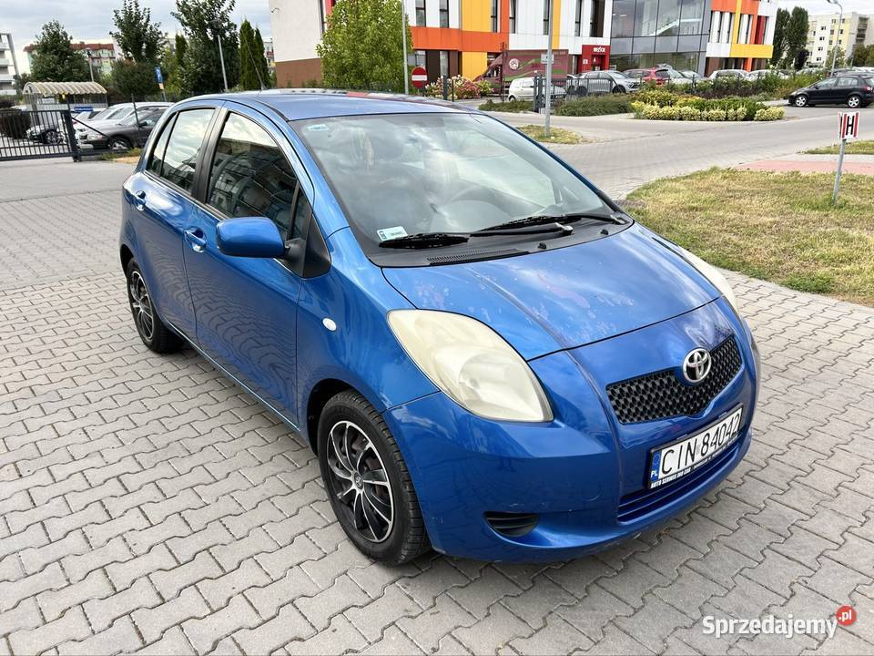 Toyota Yaris 10 benzyna klima sprawna 2006 kujawsko-pomorskie Inowrocław sprzedam