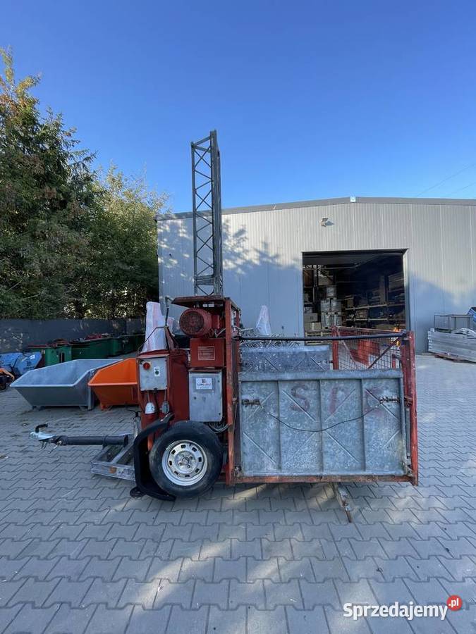 Winda budowlana STEINWEG OPTILIFT wciągarka 500 Ślesin