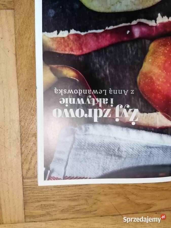 Książka żyj zdrowo i aktywnie sprzedam