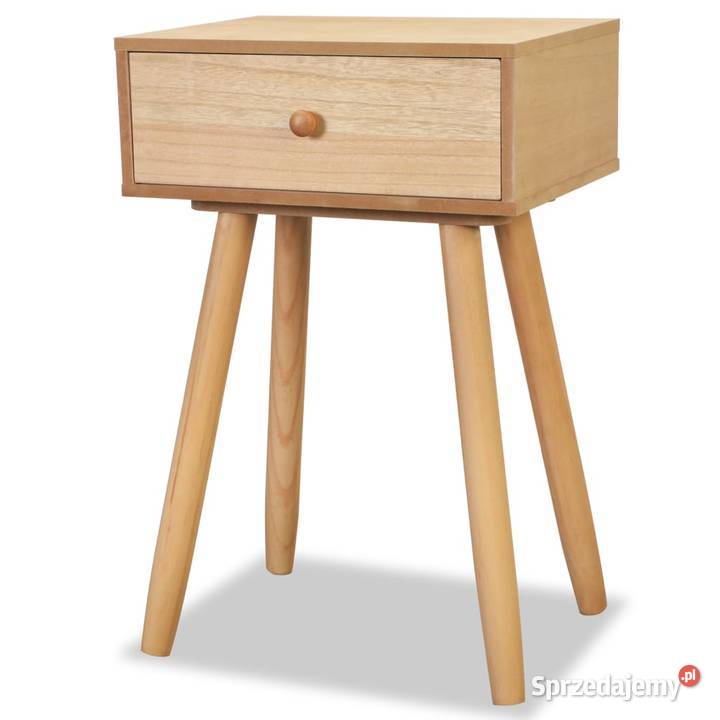 vidaXL Szafki nocne 2 drewno sosnowe 40 x 30 x