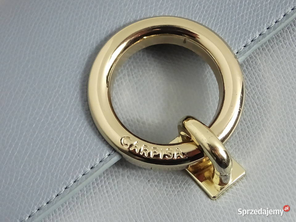 Stylowa błękitna listonoszka CARPISA Stan Torby i torebki Biłgoraj