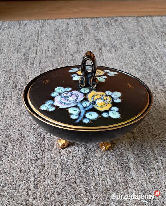 Pucharek Miska z pokrywką Ceramika sygnowana Suwałki sprzedam