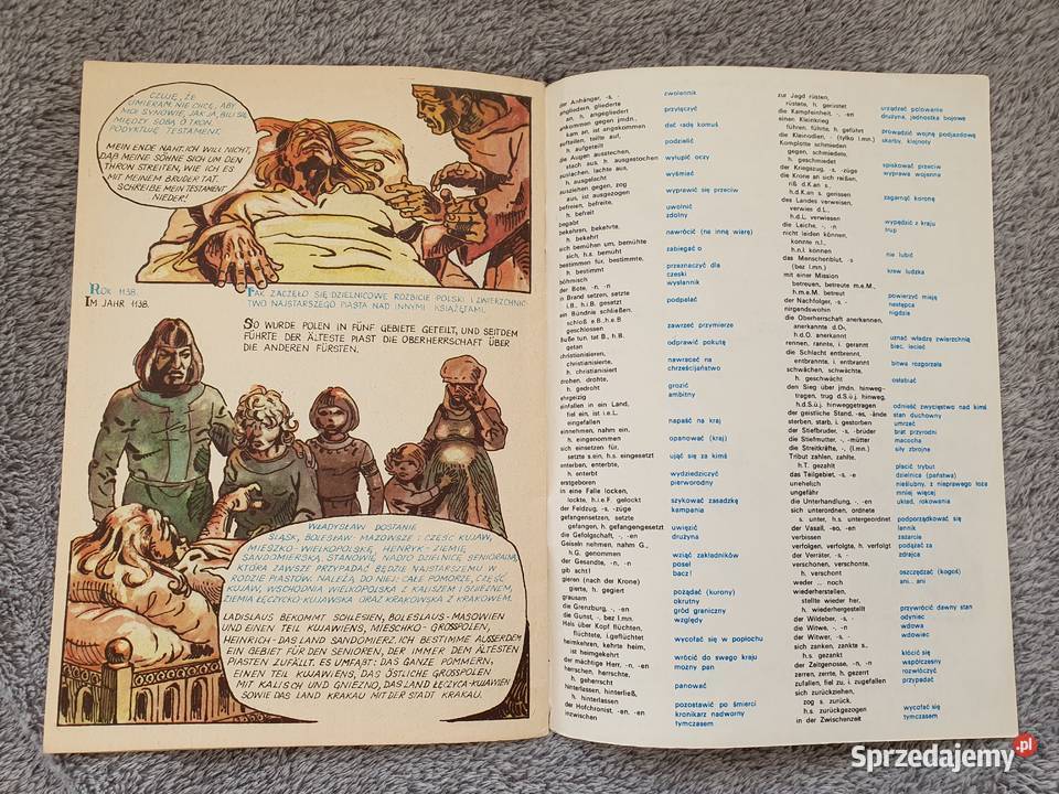 Bolesław Krzywousty zestaw 3 komiksów rózne pomorskie