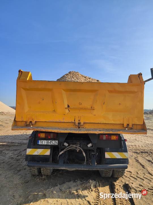 Kamaz 6540 czteroośka nie man nie scania nie świętokrzyskie Nida