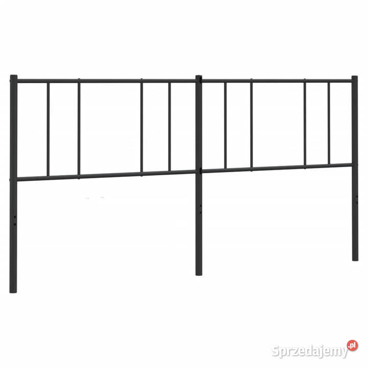 Metalowe wezgłowie czarne 180 WM352516 Warszawa