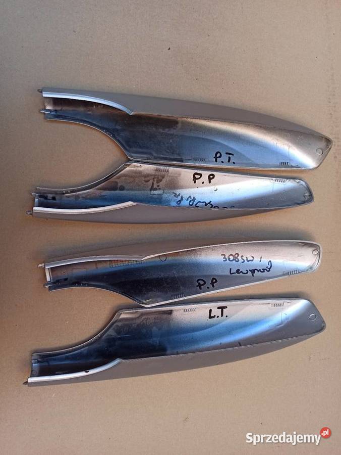 Peugeot 307 SW Relingi zaślepki relingów srebrne Bolesławiec