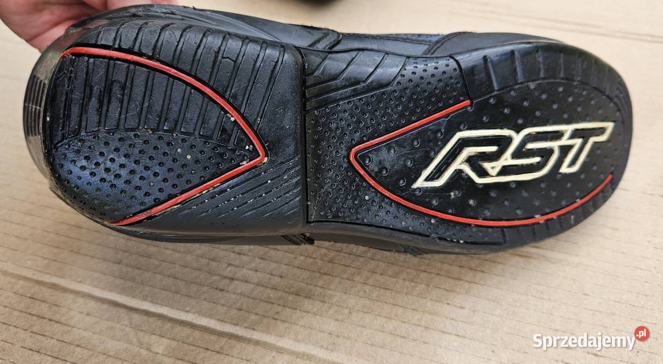 Rst buty 42 motocyklowe czarne ochraniacze motor wielkopolskie Poznań sprzedam