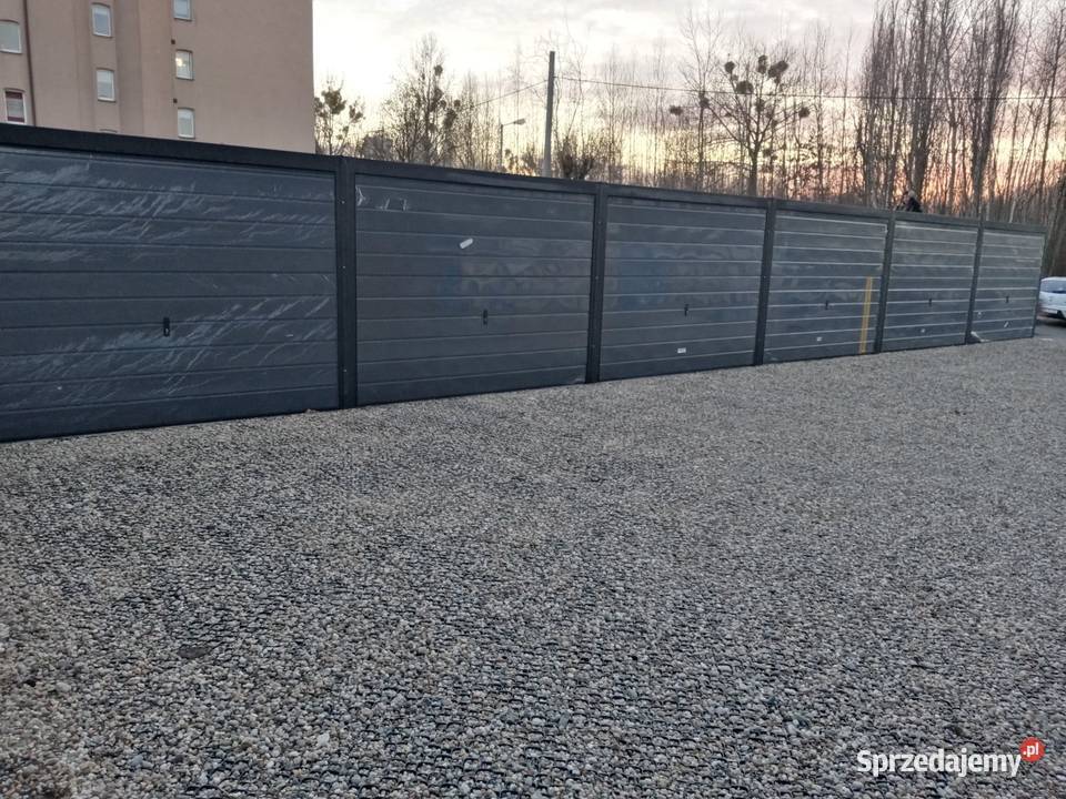 Ciąg garaży na wymiar producent Katowice