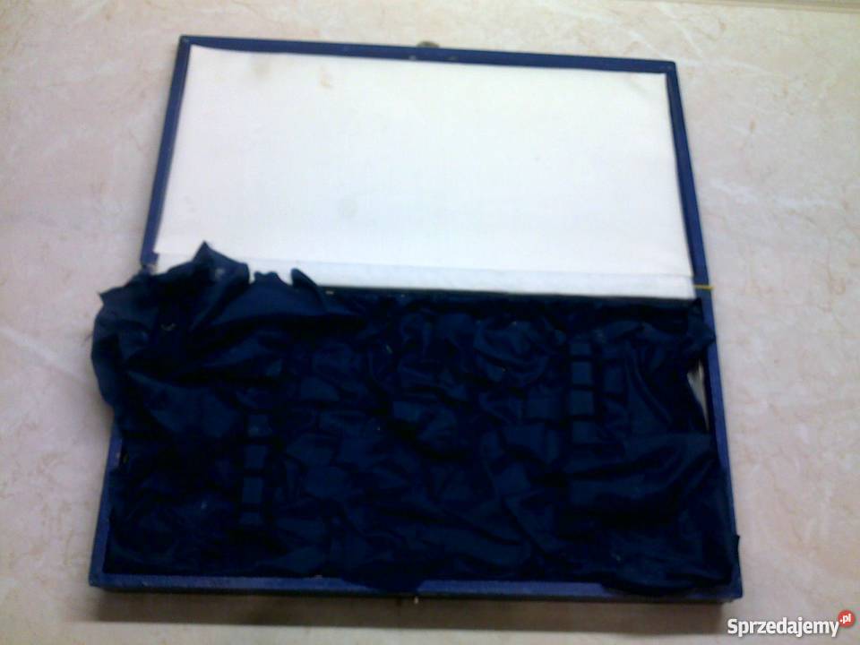 OKAZJA Pudełko na zestaw Sztućców Kaseta Stołowa Zabrze sprzedam