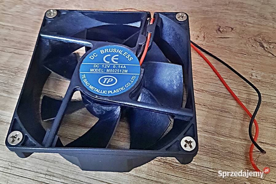 Wentylator procesora CPU DC 12V 014 A 80x80 Ostrów Wielkopolski sprzedam
