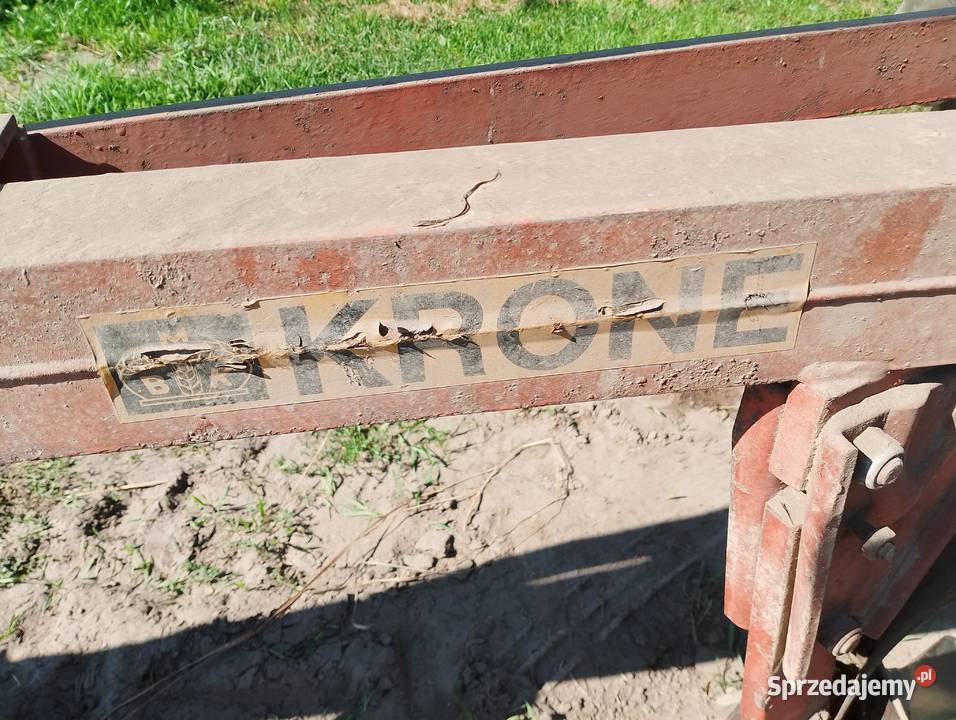 Pług 4 skibowy KRONE Rolnictwo Suszewo