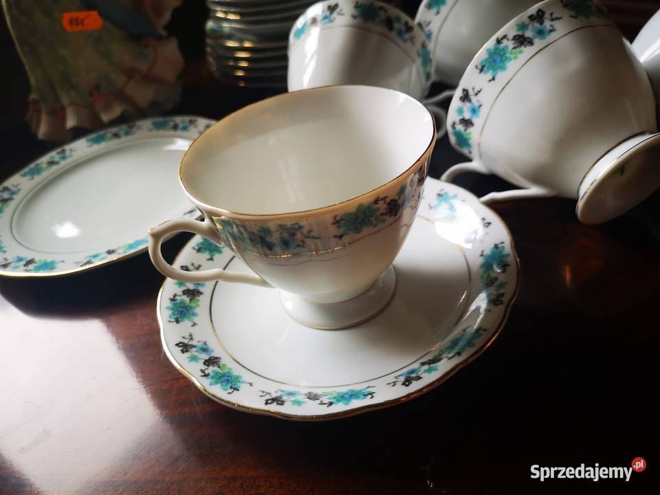 Filiżanka z talerzykiem Madę in Cina Gdańsk