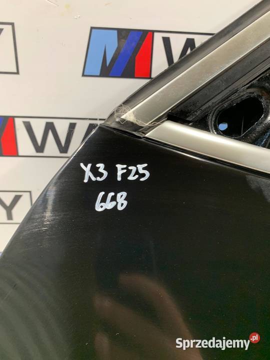 BMW X3 F25 DRZWI LEWY PRZÓD LEWE PRZEDNIE 668