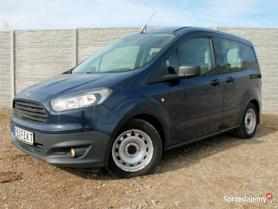 Ford Transit Courier 15 D 95 5 Osobowy KLIMA elektryczne lusterka Samochody osobowe Zielenin