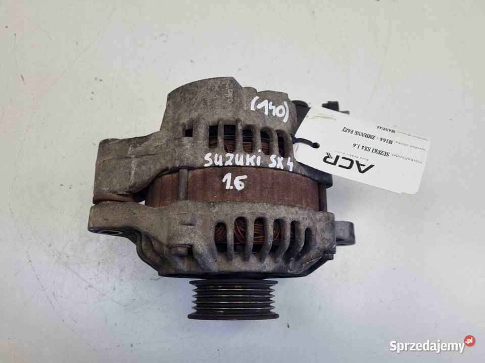 ALTERNATOR Suzuki SX4 16 16V oryginał Alternator osobowe lubelskie Chełm