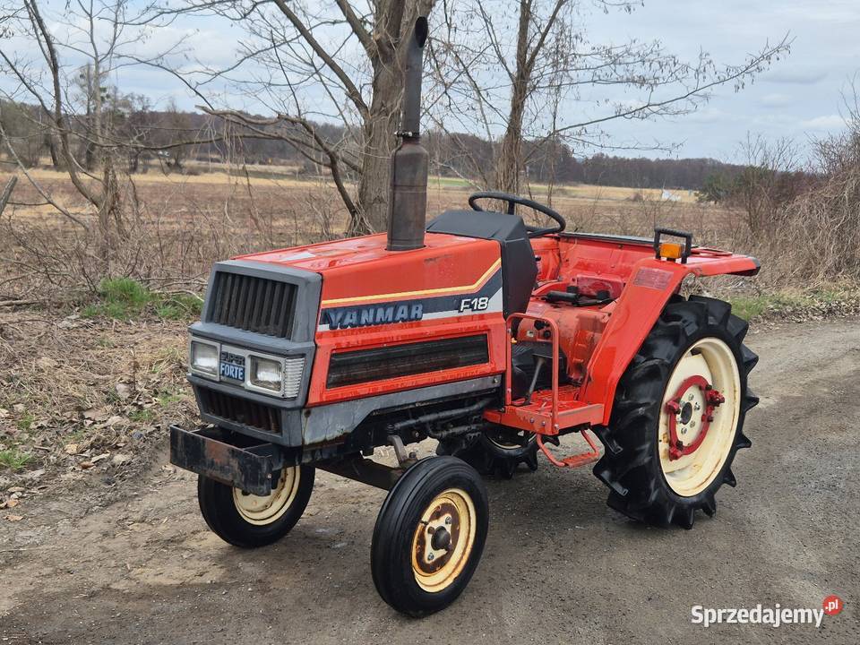 Traktorek traktor YANMAR F18S 18 24 Skrzynia biegów Manualna Małuszyn