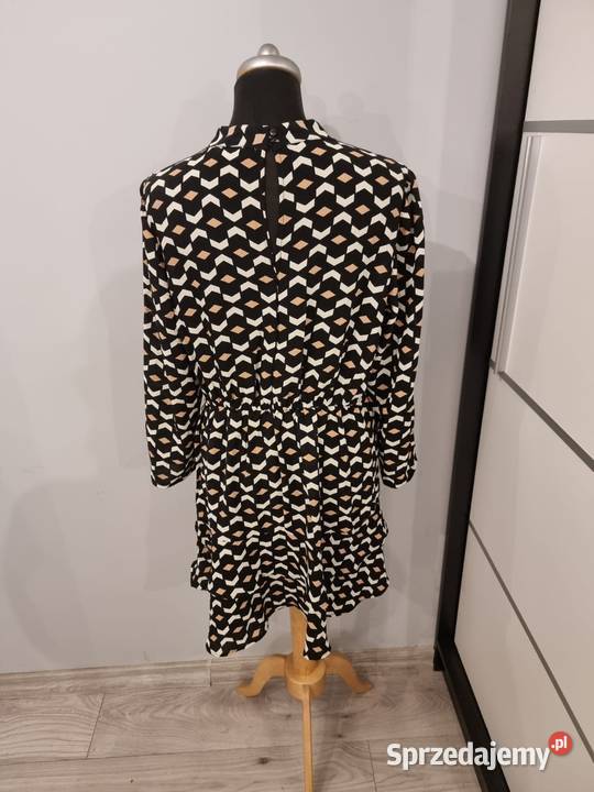 Sukienka w geometryczne wzory Dorothy Perkins XL Kraków sprzedam