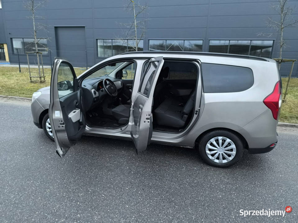 Dacia Lodgy 12 LPG GAZ 2031r 2014r 7os Klima elektryczne lusterka Pabianice