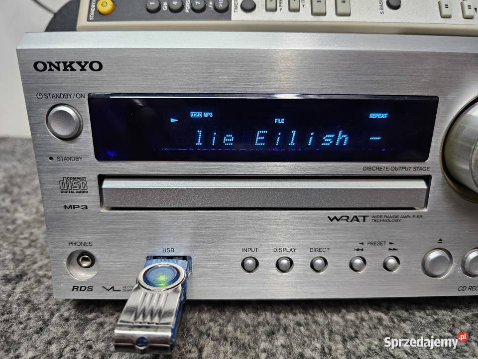 Wieża Stereo ONKYO CR525 pilot wysyłka 15 małopolskie Kraków