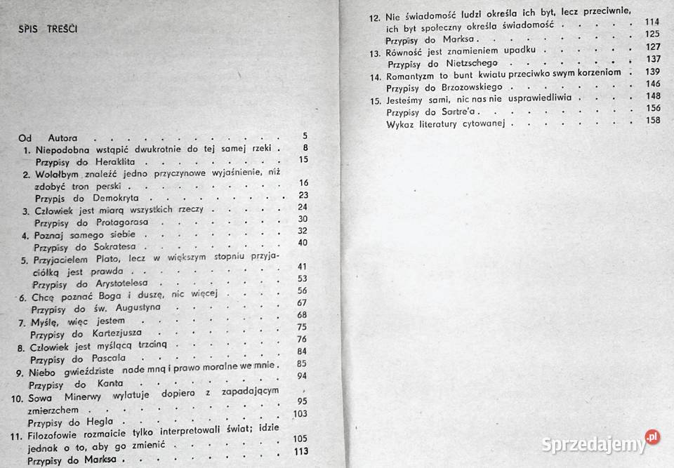 Człowiek miarą wszechrzeczy Słynne sentencje Rok wydania 1982 Chełm