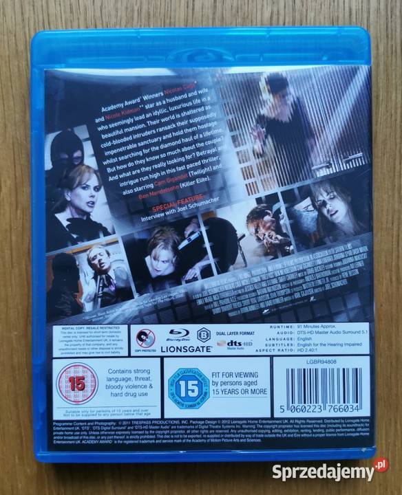 Trespass Anatomia Strachu Bluray En 2011 Nicole sprzedam