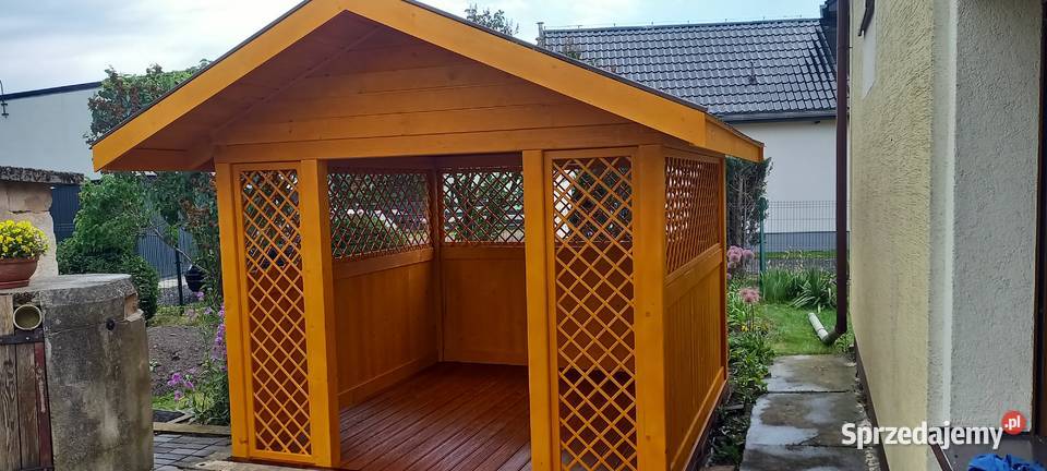altana ogrodowa 3x4m Błotnica Strzelecka