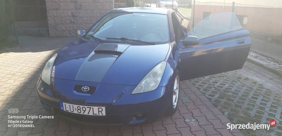 Toyota Celica 18 2000 r sprowadzony Parczew sprzedam