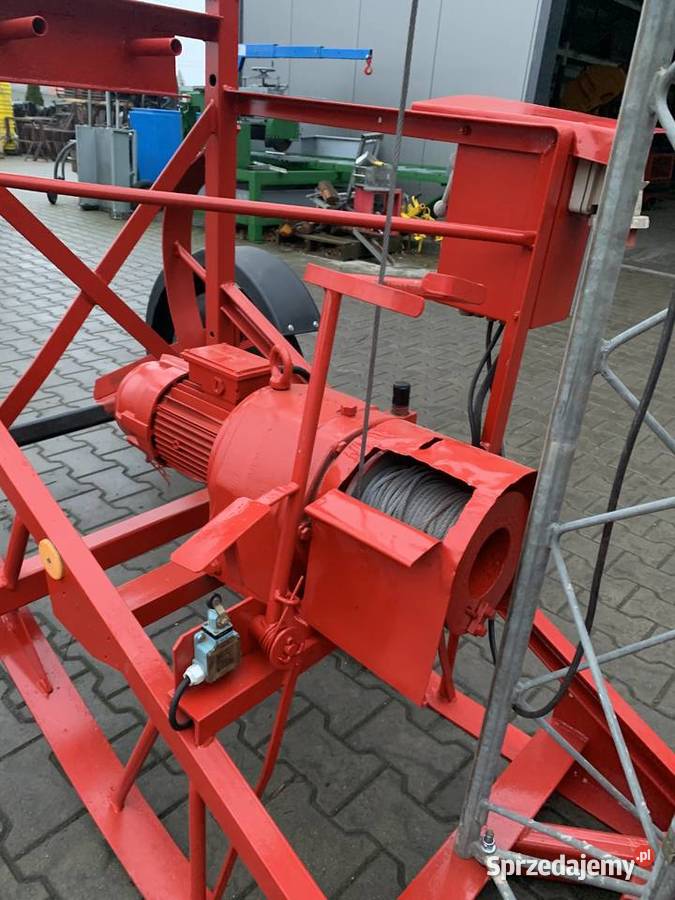 Wyciąg winda budowlana ALOYS ZEPPENFELD AZO LS Rok produkcji 2000 Ślesin
