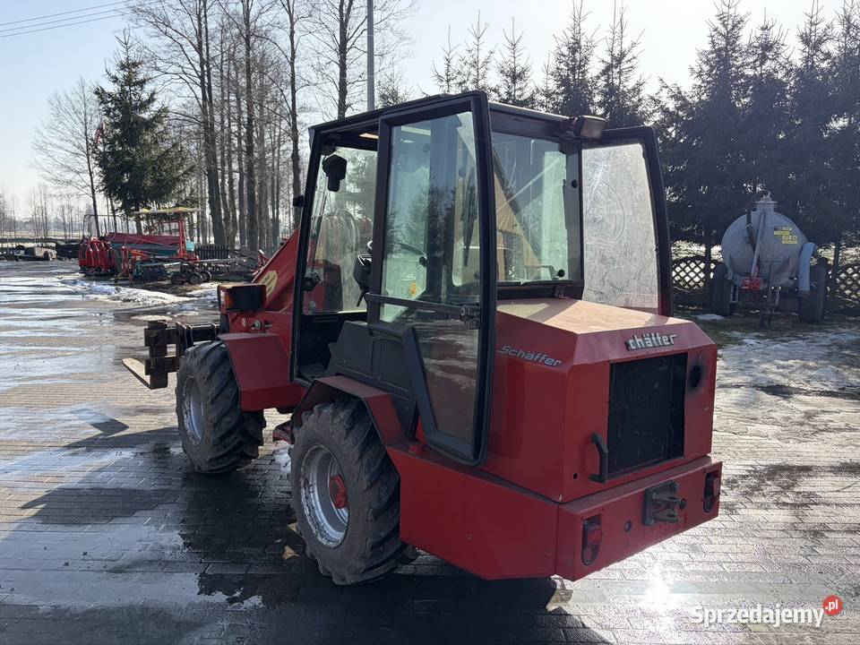 Schaffer 450 TS mini ładowarka Weidemann Myszyniec