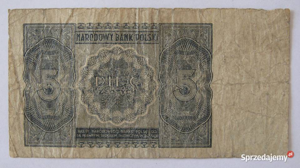 1 2 5 złotych 1946 zestaw 3 Dąbrowa Górnicza sprzedam