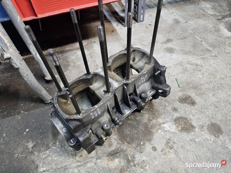 Rotax 503 kartery blok silnika połówka połówki Kartery