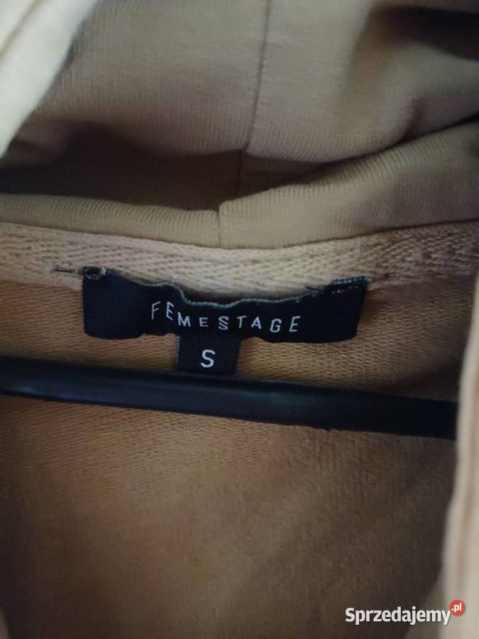 Piękna brązowa bluza z kieszonkami damska marki Kraków sprzedam