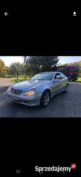 Mercedes benz c200k 20 kompresor 163 sportcoupe Lublin