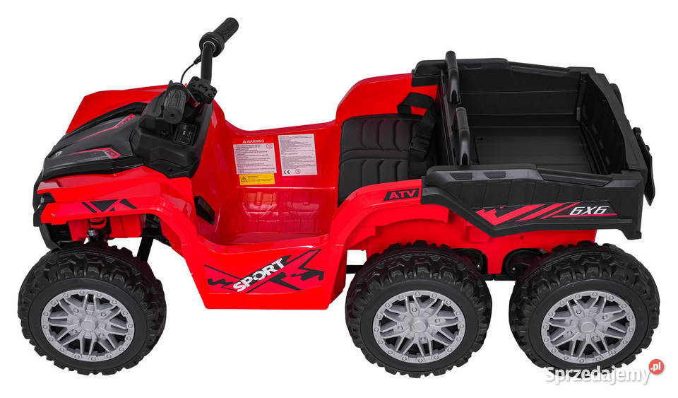 Quad na akumulator 4x4 12V dzieci Quad Sport TX Pojazdy elektryczne i spalinowe Warszawa