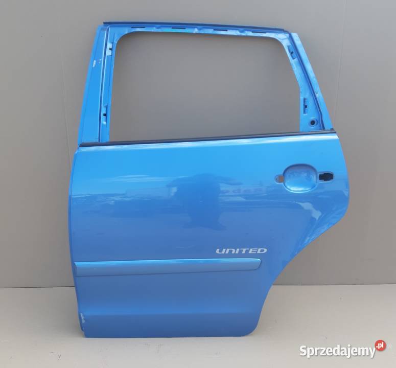 VW POLO 9N DRZWI LEWY TYŁ LEWE TYLNE 6Q6833311 Karoseria lubuskie Trzciel