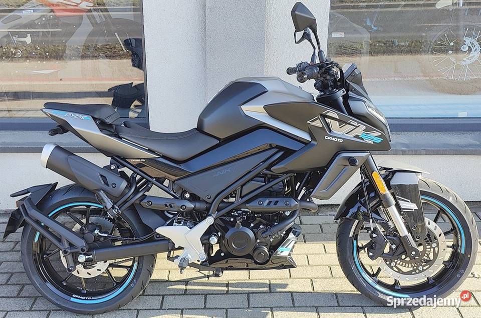 CF MOTO 125 NK ABS EURO 5 NOWOŚĆ 2025 SALON naked śląskie
