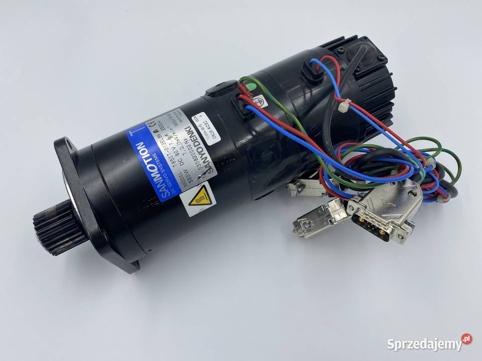 DC Servo Motor SANYO DENKI T850T012EL8N Lectra Prudnik