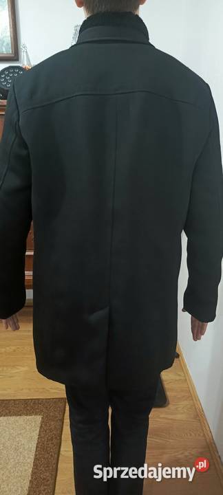 Płaszcz męski Finishley Harding Black sprzedam