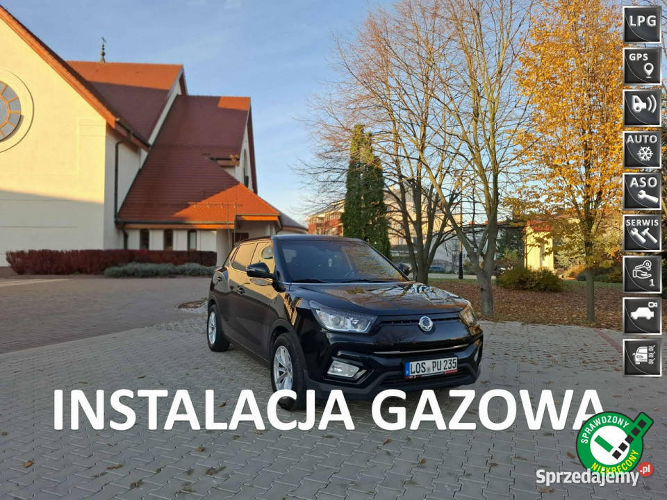 SsangYong Tivoli Gaz Sekwencja NOWA INSTLACJA Poznań