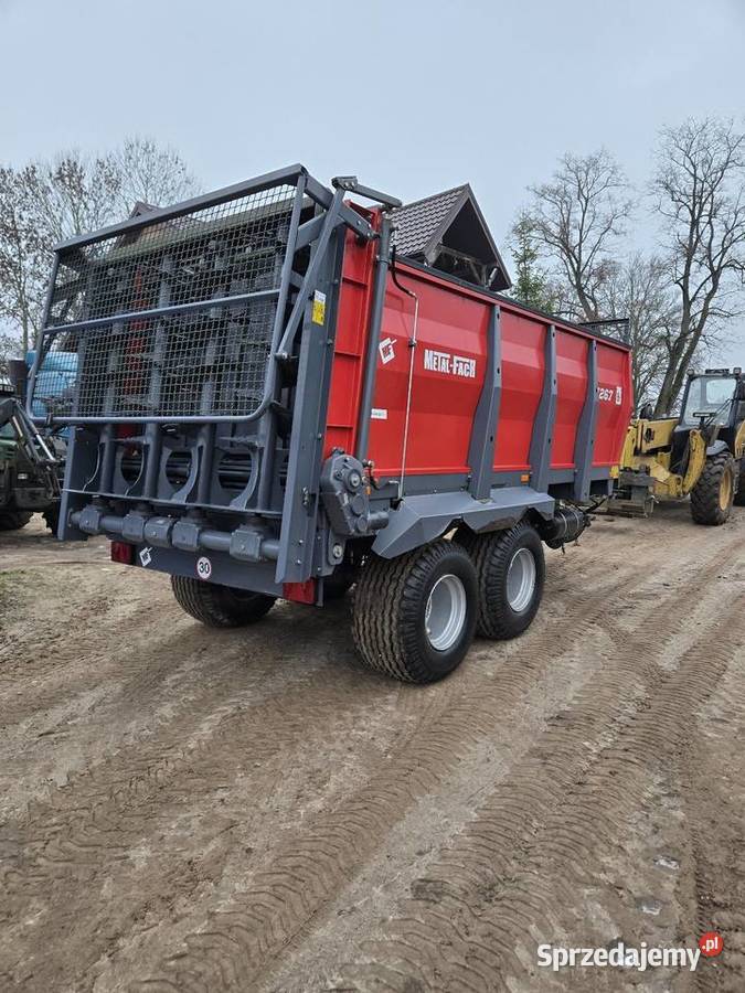 MetalFach N267 Rozrzutnik obornika 8 ton Szołtany sprzedam