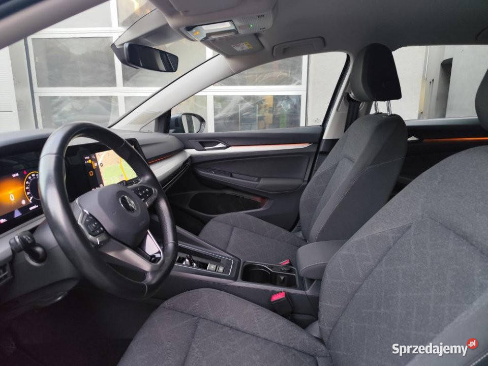 Volkswagen Golf 2022r ACC navi asystenci kamera Kraków