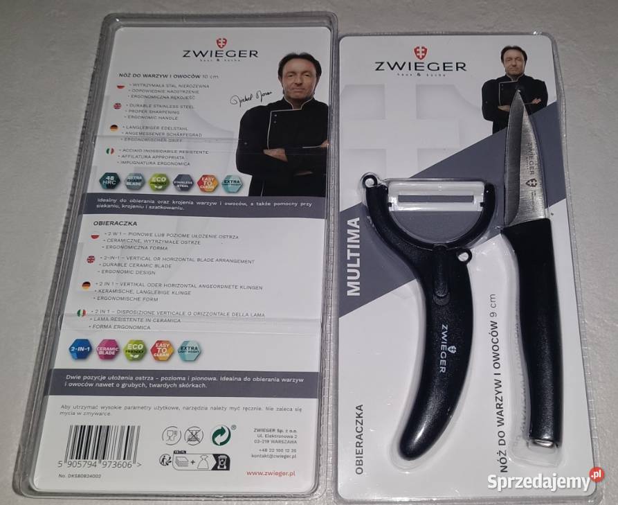 ZWIEGER Multima zestaw nóż obieraczka Ełk