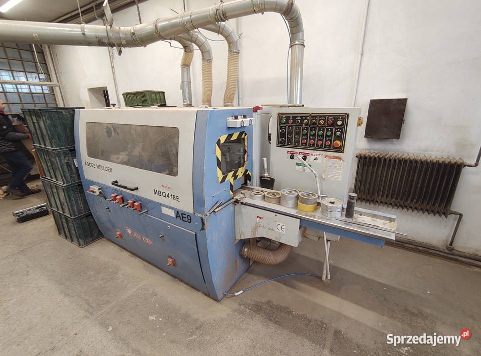 Strugarka czterostronna MBQ 418E Jelenia Góra